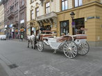 Конный экипаж в Кракове
