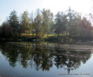 Сохранился пруд, образованный в XIX веке плотиной на Вяземке.