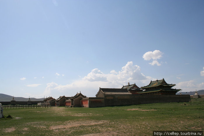 Примерный общий вид исторической части Каракорум, Монголия