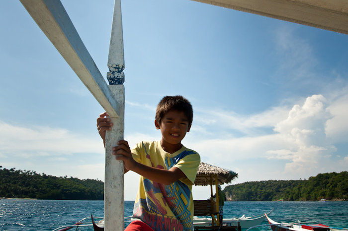 Наш маленький помощник Сабанг, остров Миндоро, Филиппины