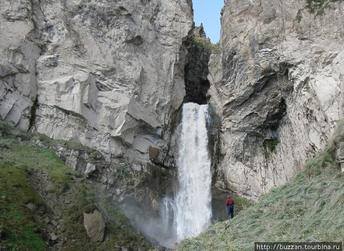 водопад Султан на р.Кызыл су Кабардино-Балкария, Россия