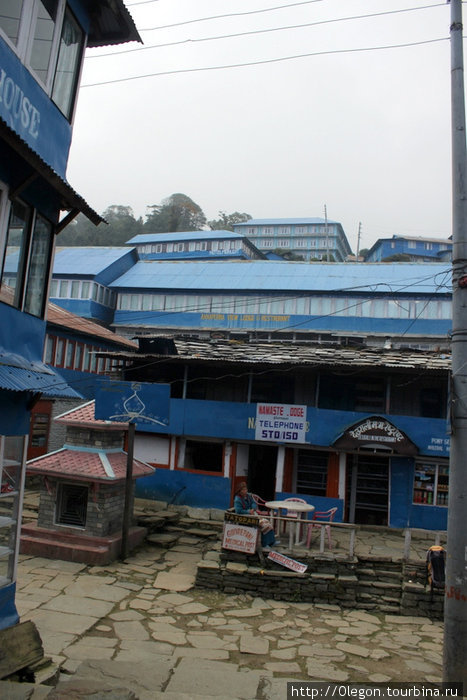 В Горепани много гостиниц Зона Дхавалагири, Непал