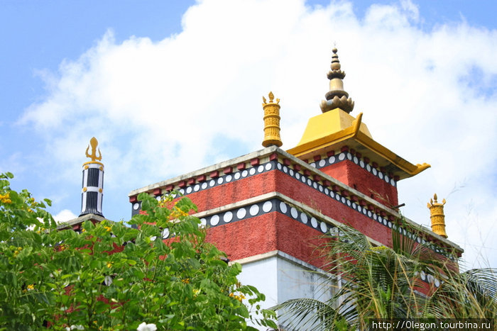 Храмы радуют нас своими красотами Лумбини, Непал