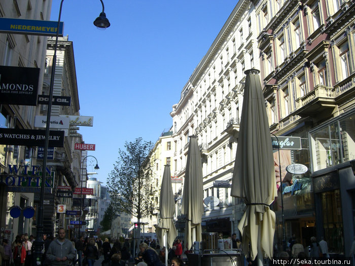 Пешеходная улица Kärntner Straße
