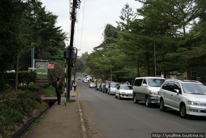 улочками Найроби Найроби, Кения