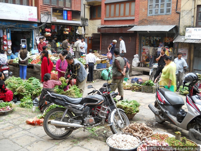 Рынок. Катманду, Непал