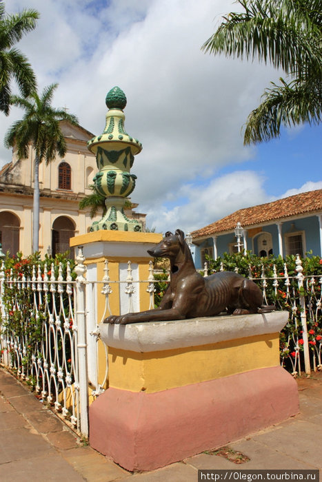 Цветной город Кубы Тринидад, Куба