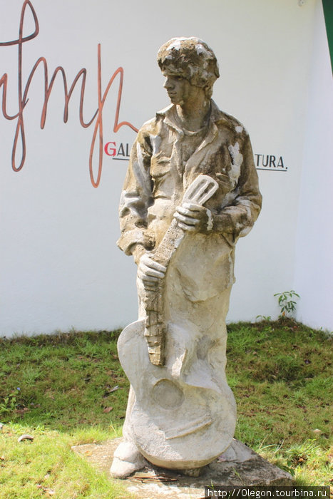 Столица кубинской скульптуры Лас-Тунас, Куба