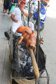 Свинина на вертеле- любимое блюдо Камагуэя