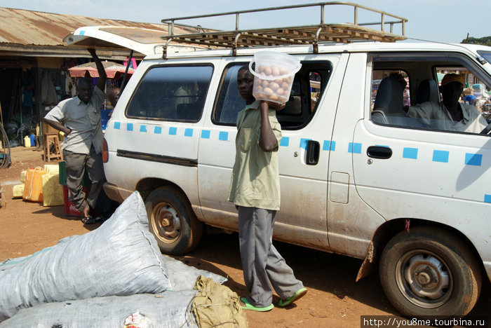 продавец вареных яиц Хойма, Уганда