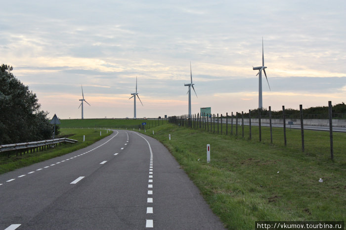 Незабываемые дороги Голландии: Rotterdam—Vlissinge Провинция Зеландия, Нидерланды