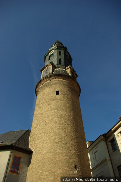 Колокольня городского замка Веймар, Германия