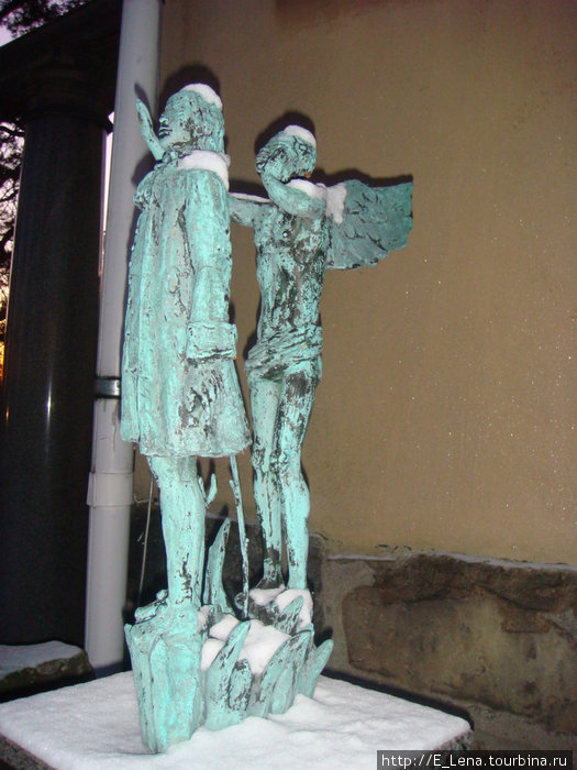 скульптура в парке, Миллесгарден Стокгольм, Швеция