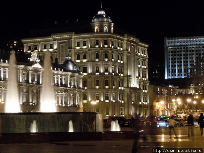 В центре Баку, Азербайджан