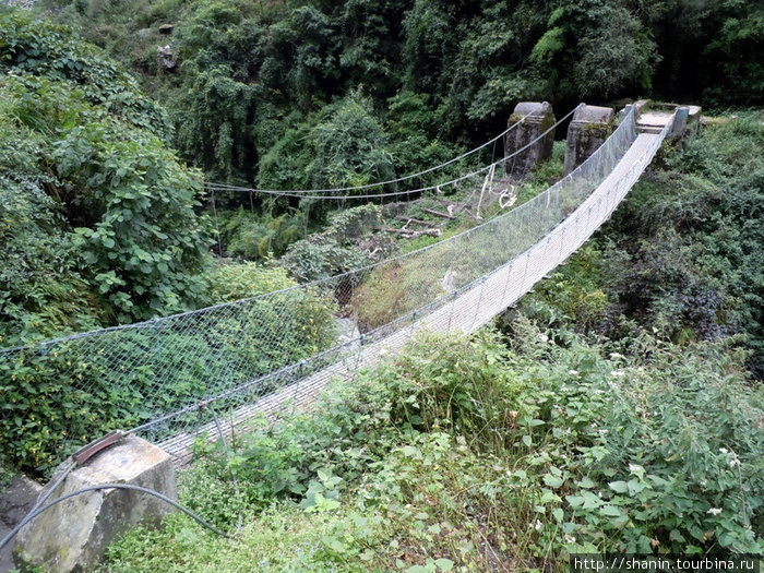 Подвесной мост Бесисахар, Непал