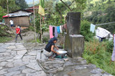 Водопровод- культовое место в деревне, сюда приходит каждый житель деревни каждый день