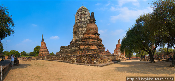 Wat Ratchanaburama Аюттхая, Таиланд