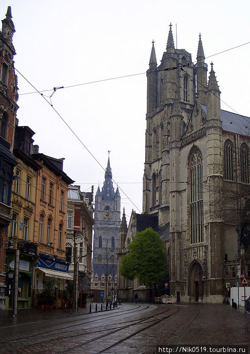 Кафедральный собор Св. Бавона. Гент, Бельгия