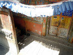 Внутренний двор монастыря Мананг Гумпа