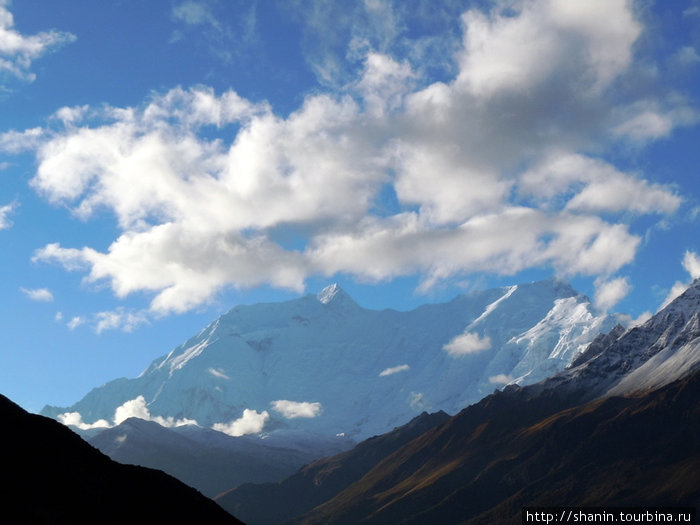 Облака над горами Зона Гандаки, Непал