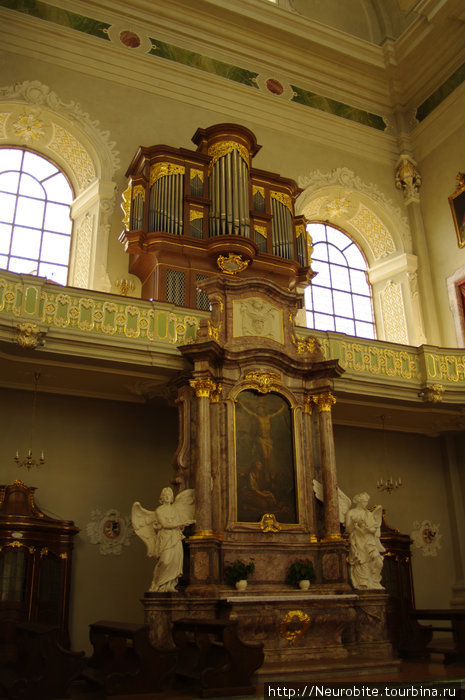 Самая красивая церковь Германии - церковь Иезуитов Мангейм, Германия