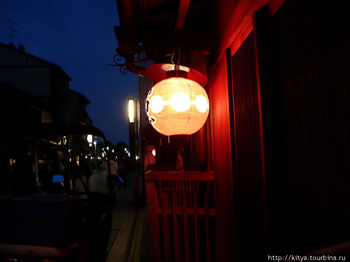 Вечерний Гион Киото, Япония