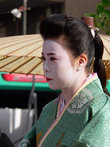 Участница парада Дзидай мацури