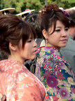 В толпе на празднике Дзидай мацури