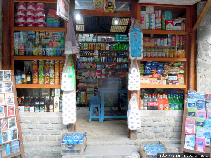 Магазин в Татопани Зона Дхавалагири, Непал