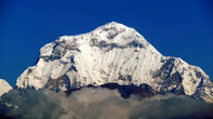 Вершина Дхаулагирри под снегом