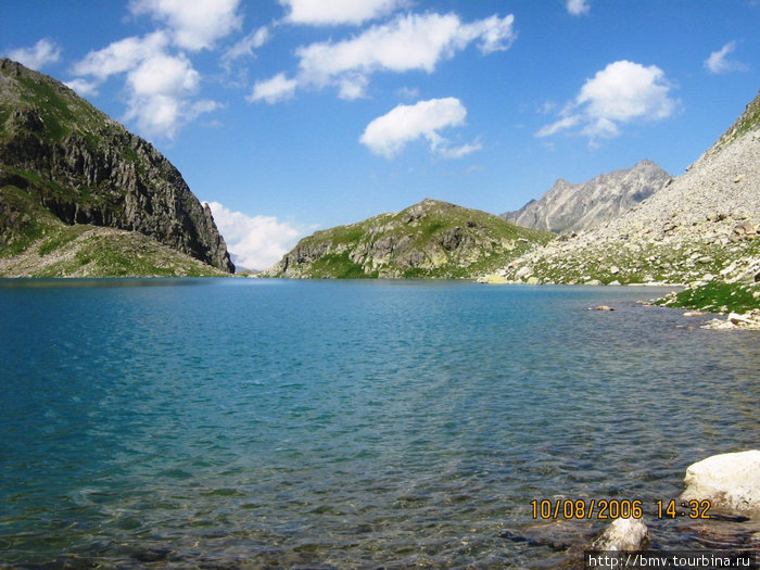 Голубое озеро Тебердинский Биосферный Заповедник, Россия
