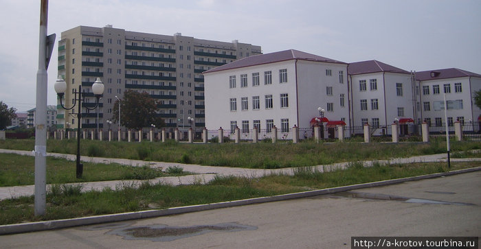Грозный, столица Чечни, почти отремонтирован