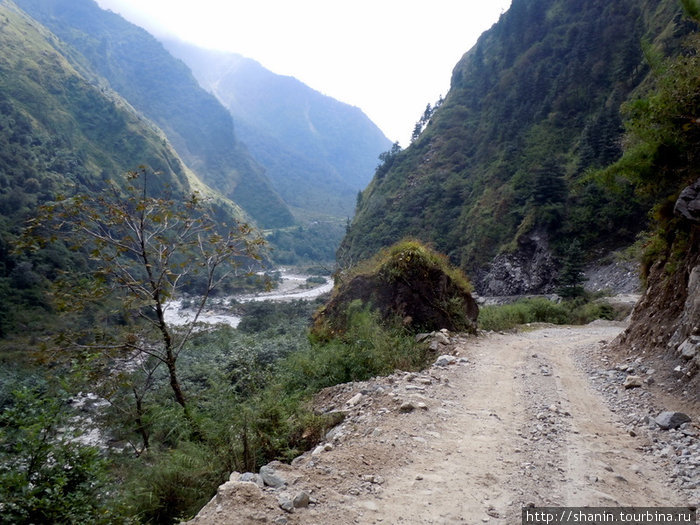 Дороги, колеи и направления Непал