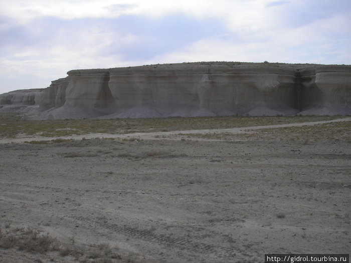 Меловые скалы. Жанаозен, Казахстан