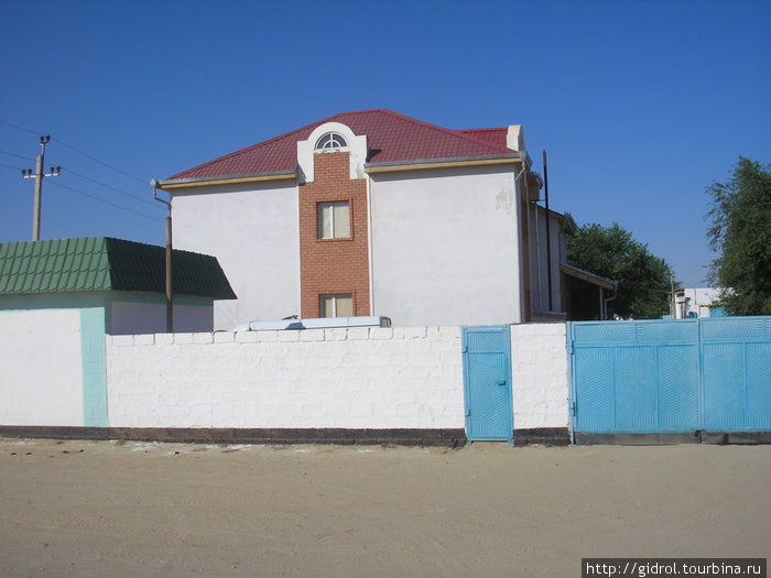 Бейнеу- еще один вид на город. Жанаозен, Казахстан