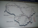 Схема ж.д.сообщения в Литве.
Пригородные поезда ходят на 100 км от Вильнюса.
Дальний поезд в Клайпеду стоит дороже, чем в России на то же расстояние, в полтора-два раза.