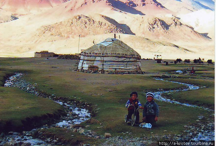 Кочевники-пастухи. Высота 4000 Мургаб, Таджикистан
