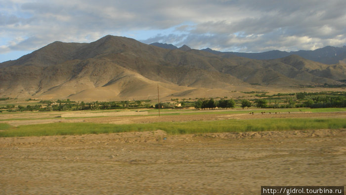 Вид из окна. Майданшахр, Афганистан