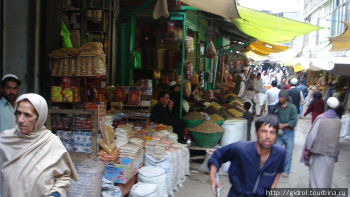 Торговые ряды. Кабул, Афганистан