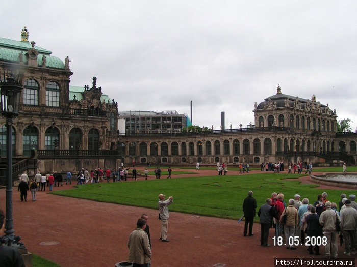 Полчища народу Дрезден, Германия
