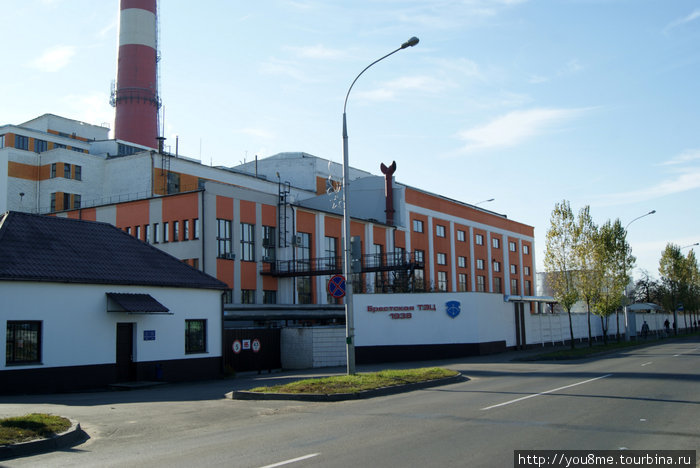 городская теплоэлектроцентраль Брест, Беларусь