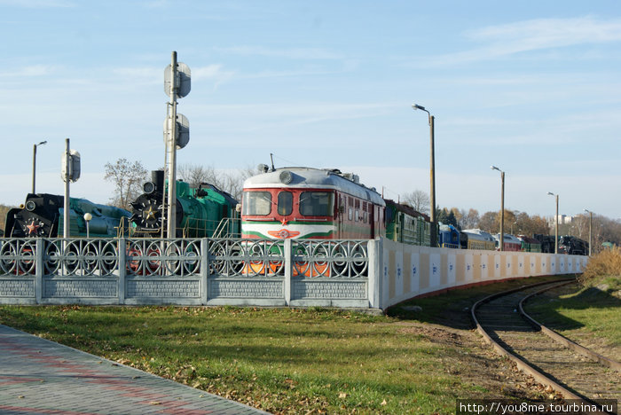 музей железнодорожной техники Брест, Беларусь
