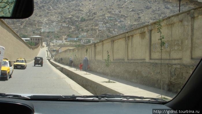 Дорога в Мин.геологии Кабул, Афганистан