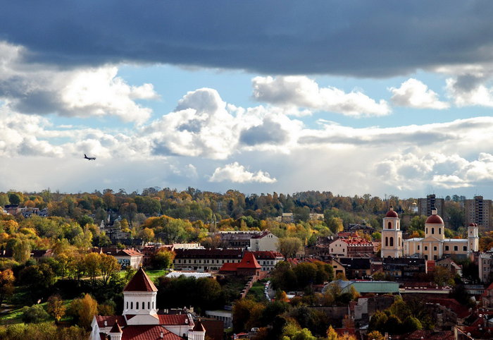 Гедиминаса высота это Вильнюса красота Вильнюс, Литва