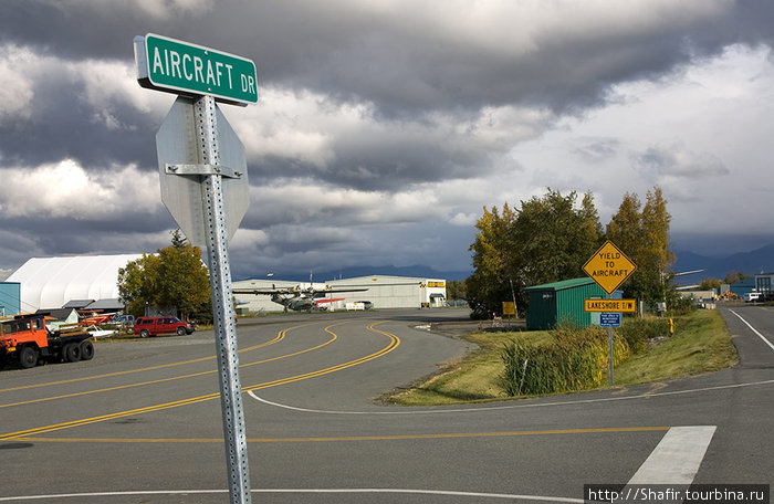 Крупнейший город Аляски Анкоридж, CША