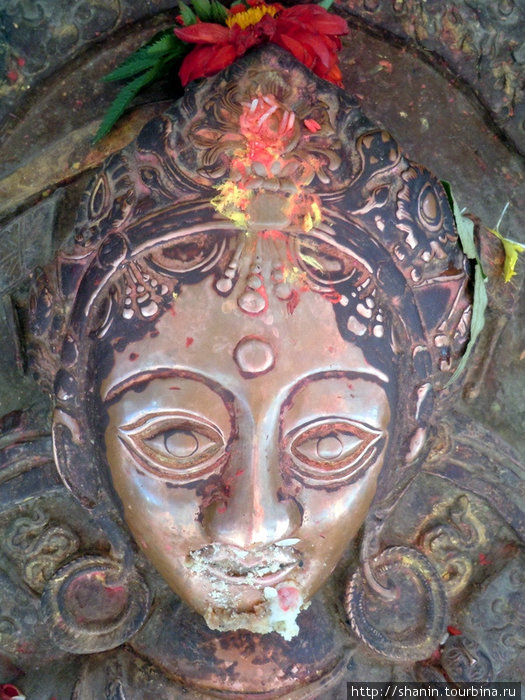 Лицо богини Катманду, Непал