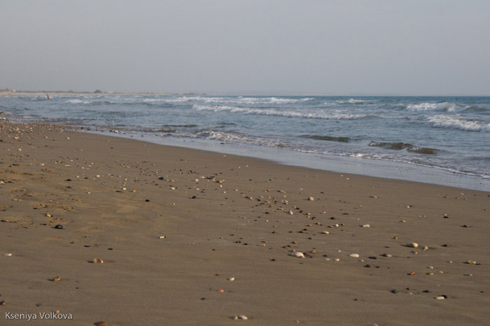 Пляж в Курионе Античный город Курион, Акротири и Декелия