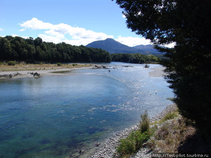 Река в Хоббитании Новая Зеландия