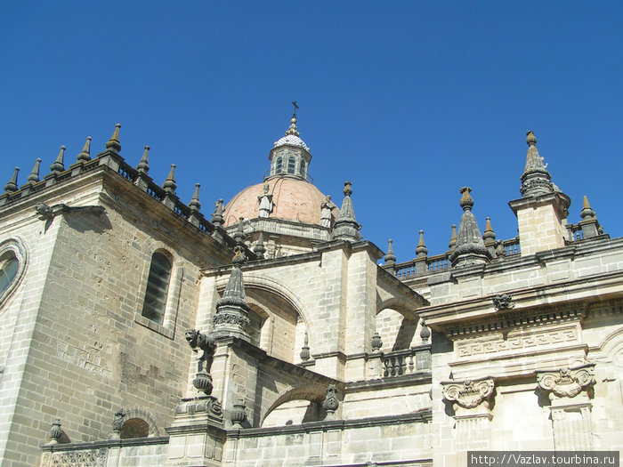 Фрагмент собора Херес-де-ла-Фронтера, Испания