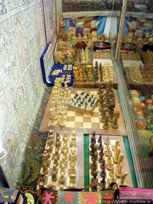 Сувенирные шахматы Катманду, Непал